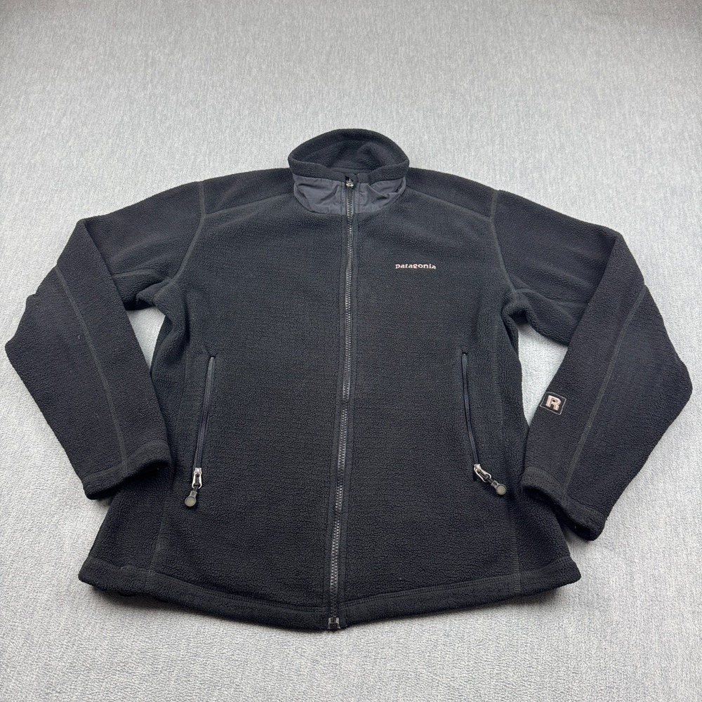 Vintage Patagonia Jacket Womens Medium Black R3 Radiant Fleece Polartec 25312